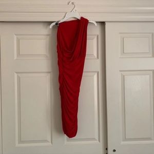 Red Mini Party Dress (Medium)